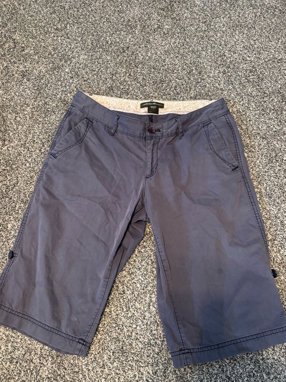 Eddie Bauer Navy Bermuda Shorts